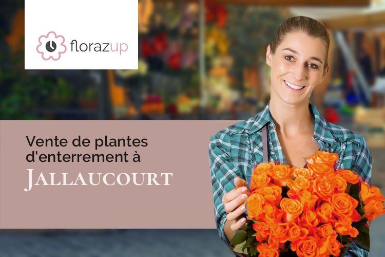 créations florales pour des obsèques à Jallaucourt (Moselle/57590)