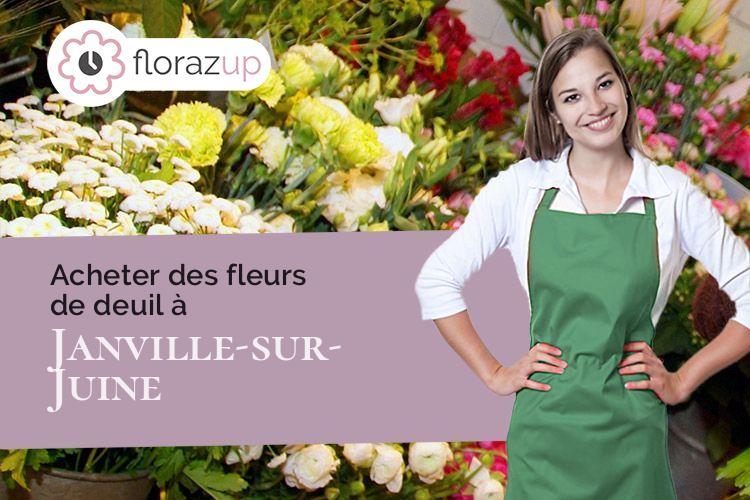 compositions de fleurs pour un enterrement à Janville-sur-Juine (Essonne/91510)