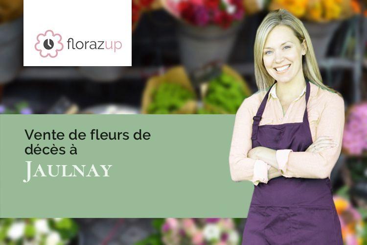 créations florales pour des funérailles à Jaulnay (Indre-et-Loire/37120)