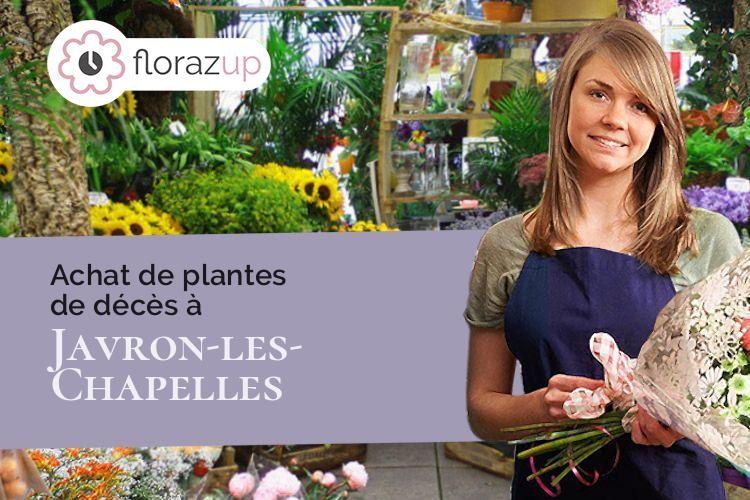 croix de fleurs pour un enterrement à Javron-les-Chapelles (Mayenne/53250)