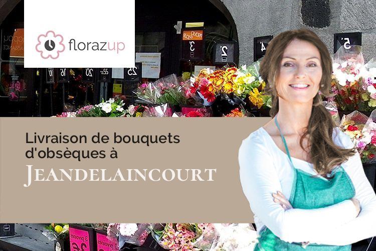 bouquets de fleurs pour un décès à Jeandelaincourt (Meurthe-et-Moselle/54114)