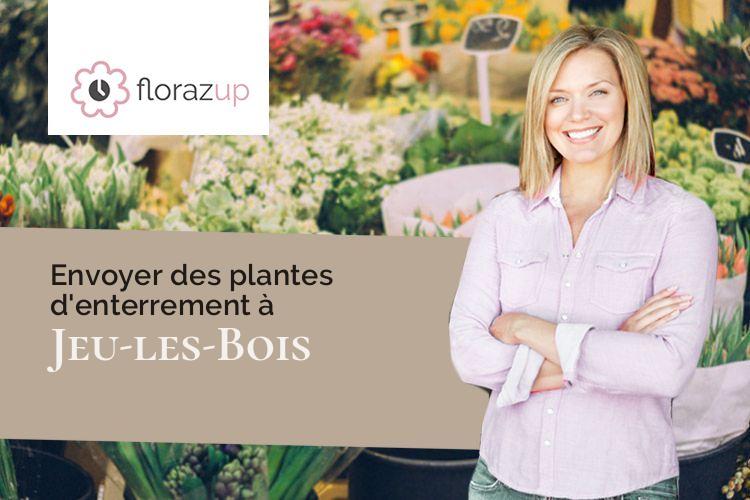 coupes de fleurs pour un deuil à Jeu-les-Bois (Indre/36120)