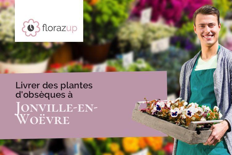 couronnes florales pour des funérailles à Jonville-en-Woëvre (Meuse/55160)