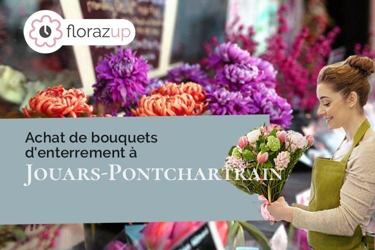 coeur de fleurs pour un deuil à Jouars-Pontchartrain (Yvelines/78760)