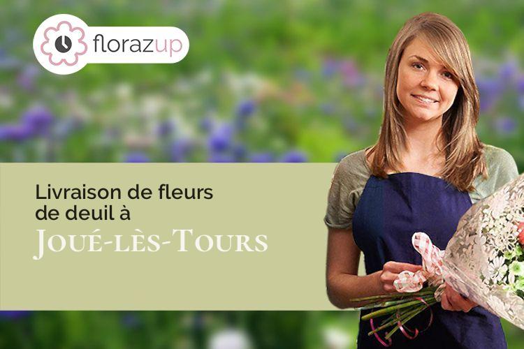 gerbes de fleurs pour un enterrement à Joué-lès-Tours (Indre-et-Loire/37300)