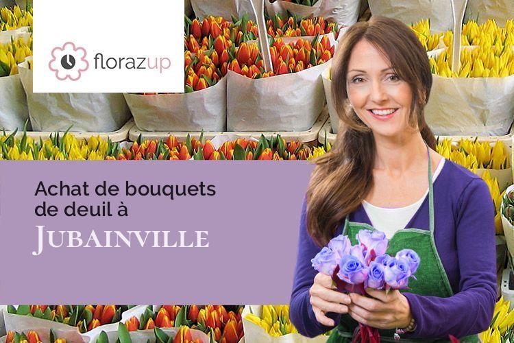 créations de fleurs pour un deuil à Jubainville (Vosges/88630)