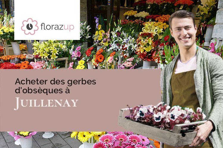 coupes de fleurs pour un enterrement à Juillenay (Côte-d'Or/21210)