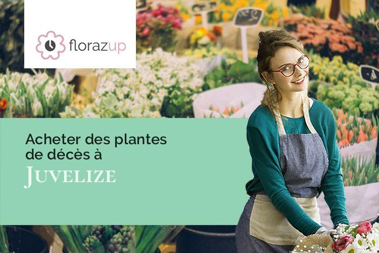 plantes pour un enterrement à Juvelize (Moselle/57630)