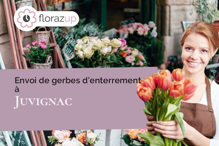 créations florales pour des obsèques à Juvignac (Hérault/34990)