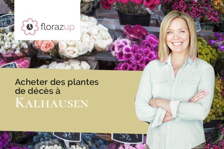 créations de fleurs pour des obsèques à Kalhausen (Moselle/57410)