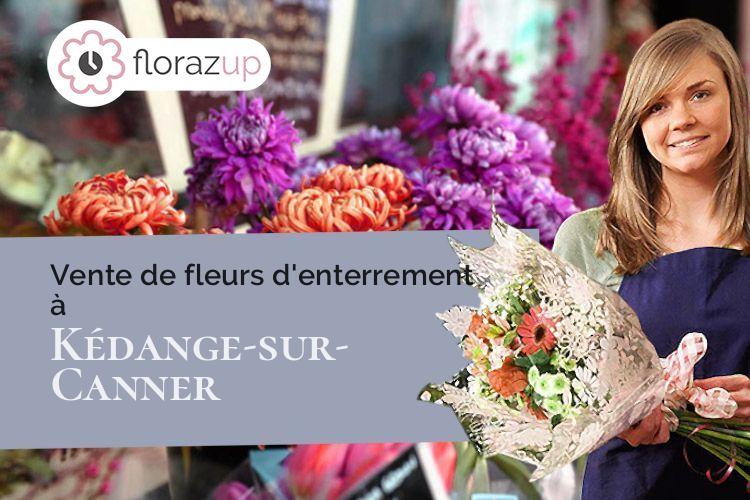 compositions florales pour une crémation à Kédange-sur-Canner (Moselle/57920)