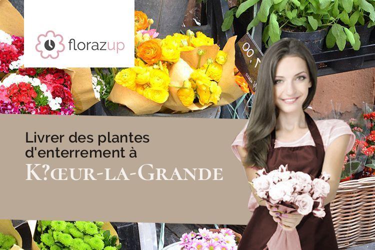 créations florales pour une crémation à K?œur-la-Grande (Meuse/55300)