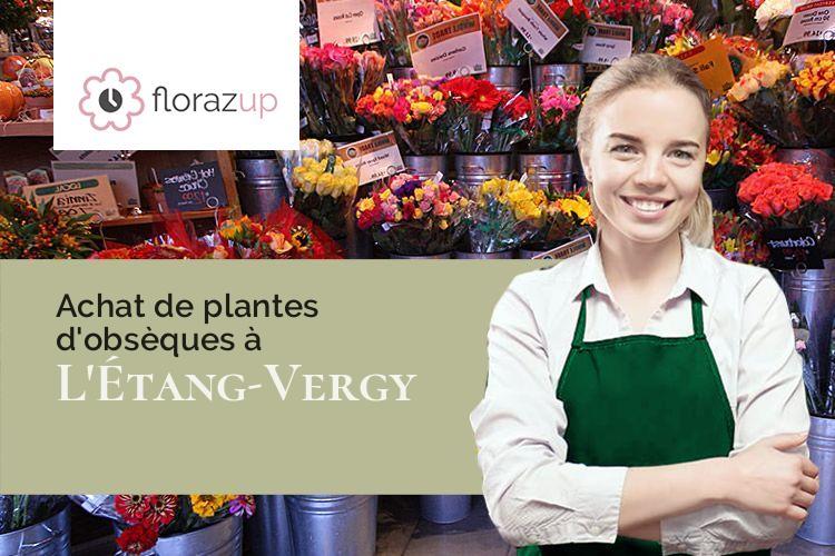 fleurs deuil pour un deuil à L'Étang-Vergy (Côte-d'Or/21220)