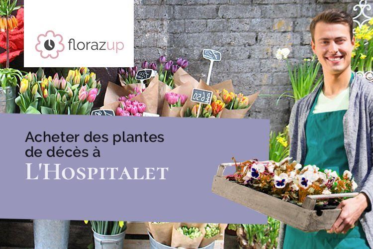 créations florales pour un décès à L'Hospitalet (Alpes-de-Haute-Provence/04150)