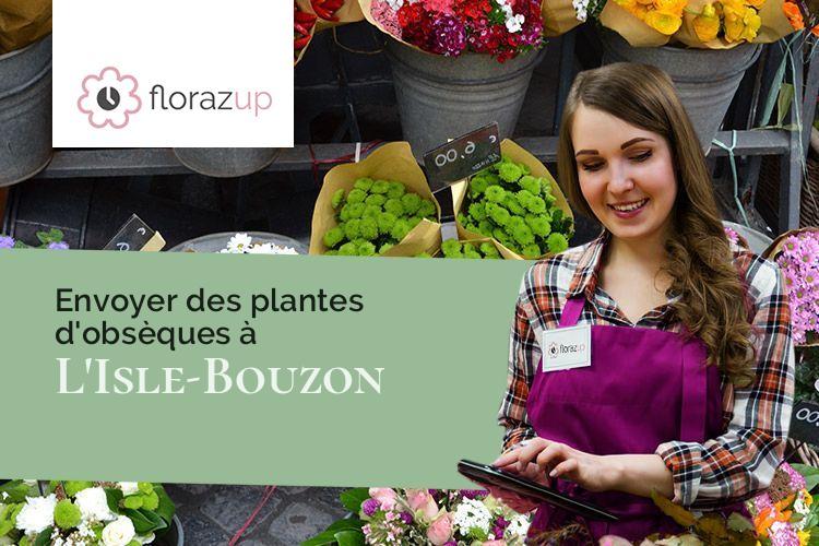 couronnes de fleurs pour un deuil à L'Isle-Bouzon (Gers/32380)