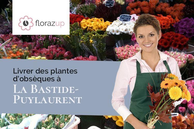 coeurs de fleurs pour une crémation à La Bastide-Puylaurent (Lozère/48250)