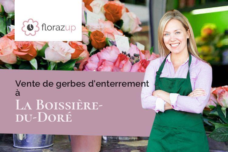 fleurs deuil pour un deuil à La Boissière-du-Doré (Loire-Atlantique/44430)