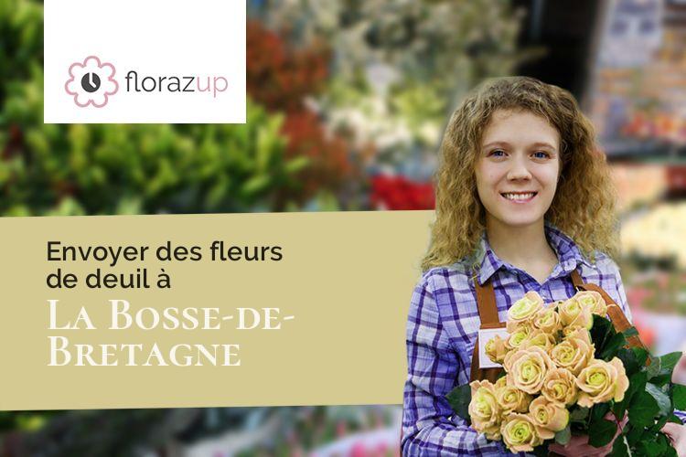 créations florales pour une crémation à La Bosse-de-Bretagne (Ille-et-Vilaine/35320)