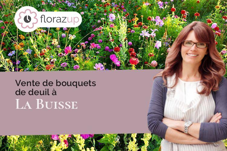 couronnes de fleurs pour un décès à La Buisse (Isère/38500)