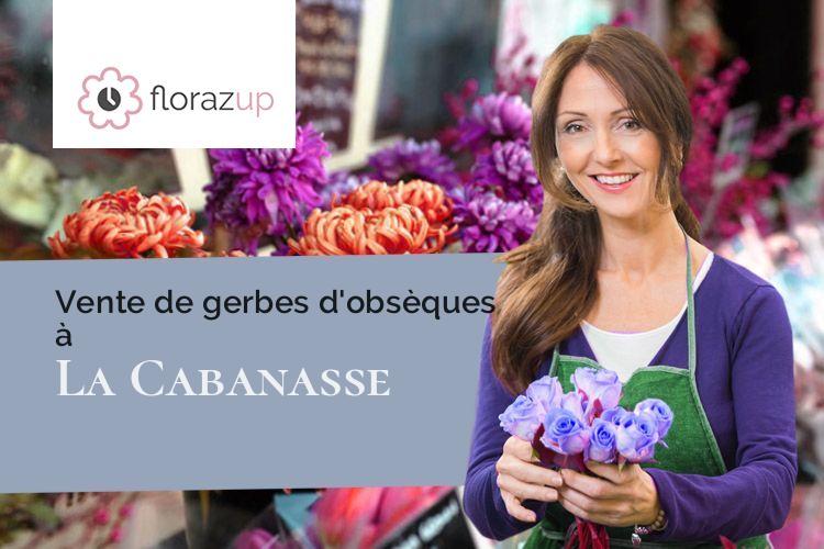 gerbes de fleurs pour un deuil à La Cabanasse (Pyrénées-Orientales/66210)