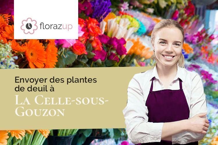 bouquets de fleurs pour une crémation à La Celle-sous-Gouzon (Creuse/23230)