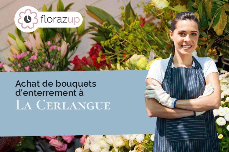 coeur de fleurs pour un deuil à La Cerlangue (Seine-Maritime/76430)