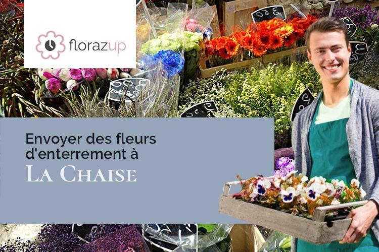 créations florales pour un décès à La Chaise (Aube/10500)