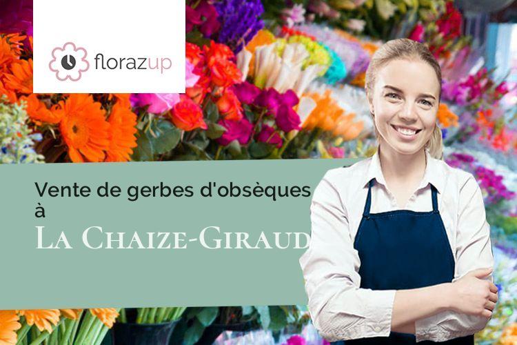couronnes de fleurs pour un décès à La Chaize-Giraud (Vendée/85220)