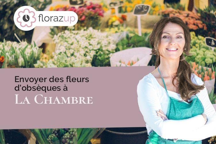 compositions florales pour des obsèques à La Chambre (Savoie/73130)