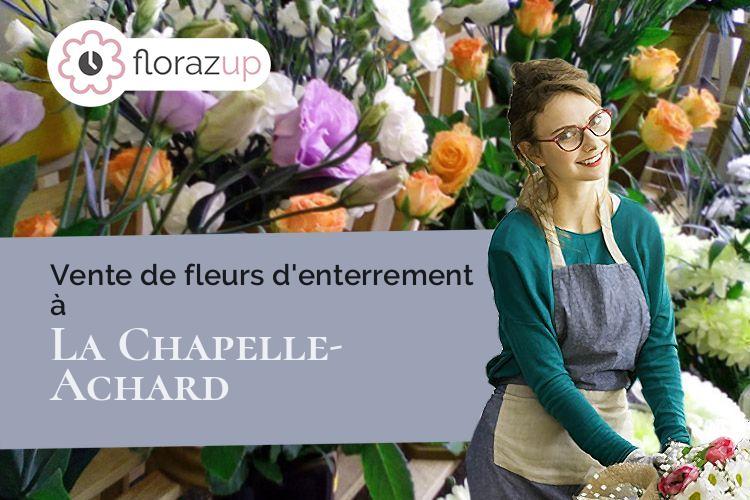 créations de fleurs pour un enterrement à La Chapelle-Achard (Vendée/85150)