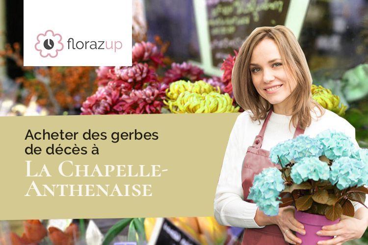 créations de fleurs pour des obsèques à La Chapelle-Anthenaise (Mayenne/53950)