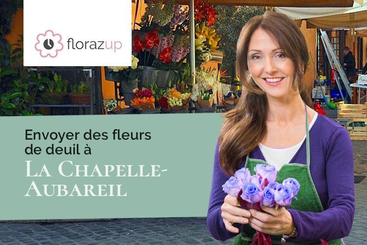fleurs deuil pour un deuil à La Chapelle-Aubareil (Dordogne/24290)