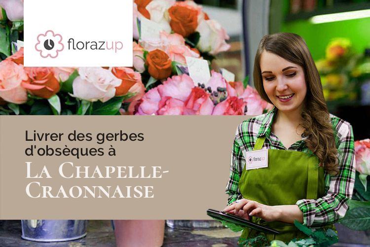 plantes pour des funérailles à La Chapelle-Craonnaise (Mayenne/53230)