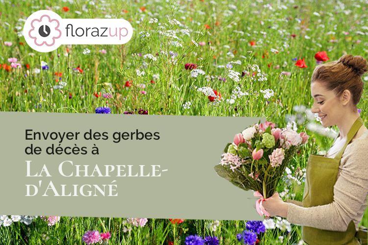 bouquets de fleurs pour un enterrement à La Chapelle-d'Aligné (Sarthe/72300)