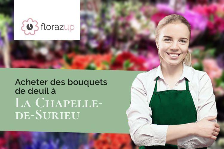 coeurs de fleurs pour une crémation à La Chapelle-de-Surieu (Isère/38150)