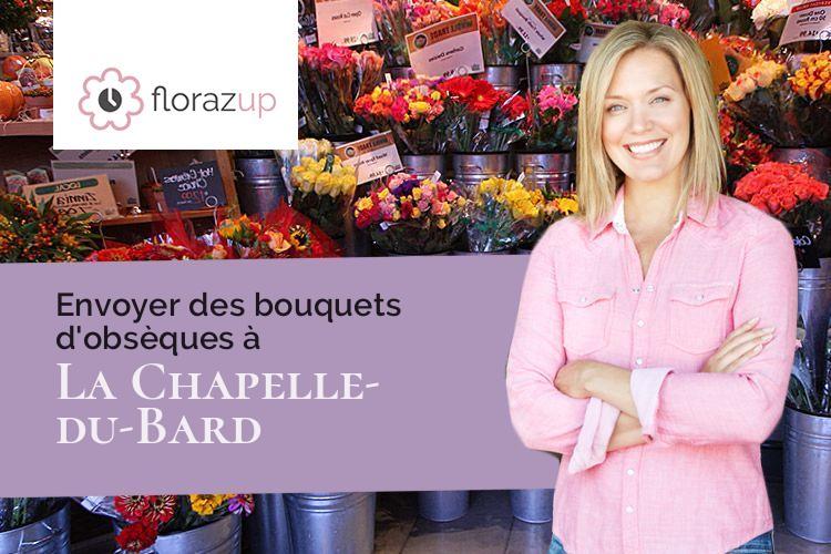 créations de fleurs pour des funérailles à La Chapelle-du-Bard (Isère/38580)