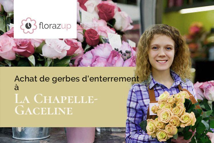 bouquets de fleurs pour des obsèques à La Chapelle-Gaceline (Morbihan/56200)