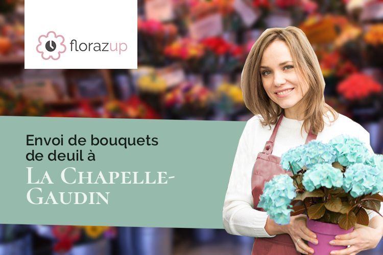 coupes de fleurs pour un décès à La Chapelle-Gaudin (Deux-Sèvres/79300)