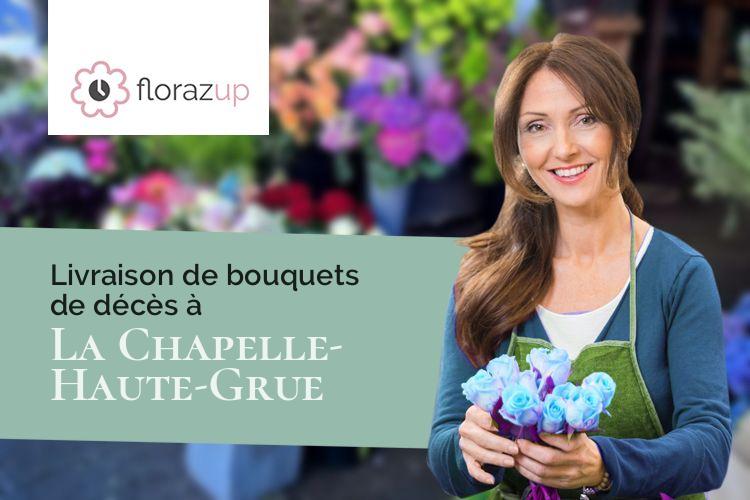 couronnes florales pour des obsèques à La Chapelle-Haute-Grue (Calvados/14140)