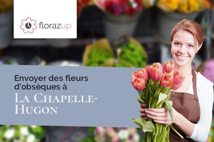 compositions de fleurs pour un décès à La Chapelle-Hugon (Cher/18150)