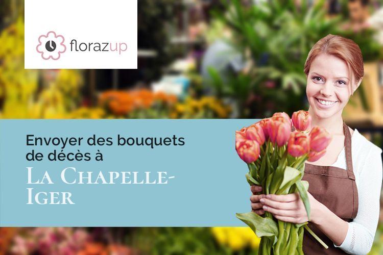 bouquets de fleurs pour des obsèques à La Chapelle-Iger (Seine-et-Marne/77540)