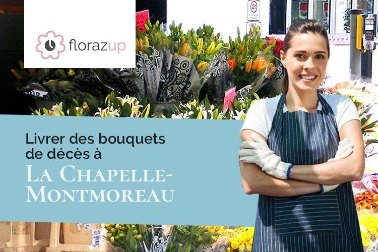 créations de fleurs pour un décès à La Chapelle-Montmoreau (Dordogne/24300)