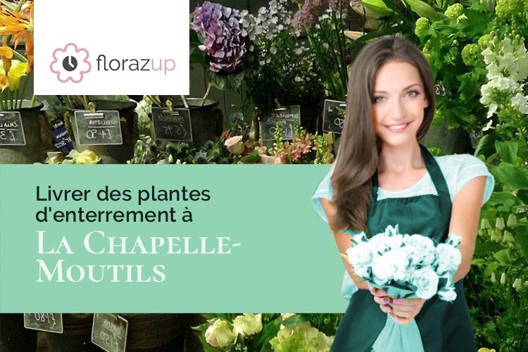 compositions de fleurs pour des obsèques à La Chapelle-Moutils (Seine-et-Marne/77320)