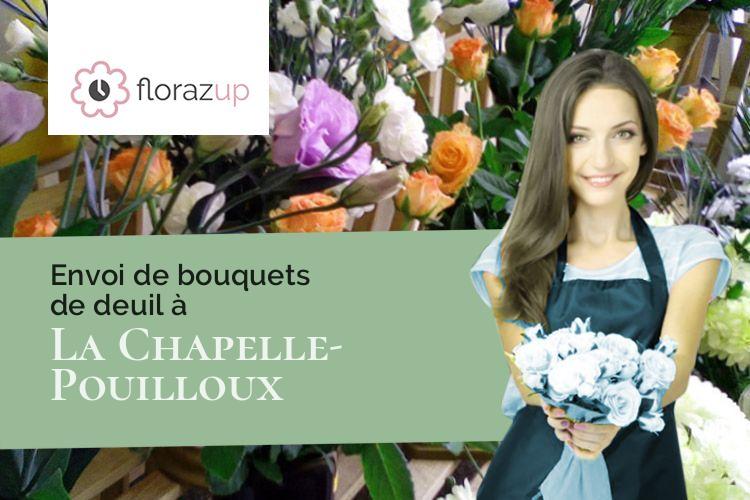coupes de fleurs pour un enterrement à La Chapelle-Pouilloux (Deux-Sèvres/79190)
