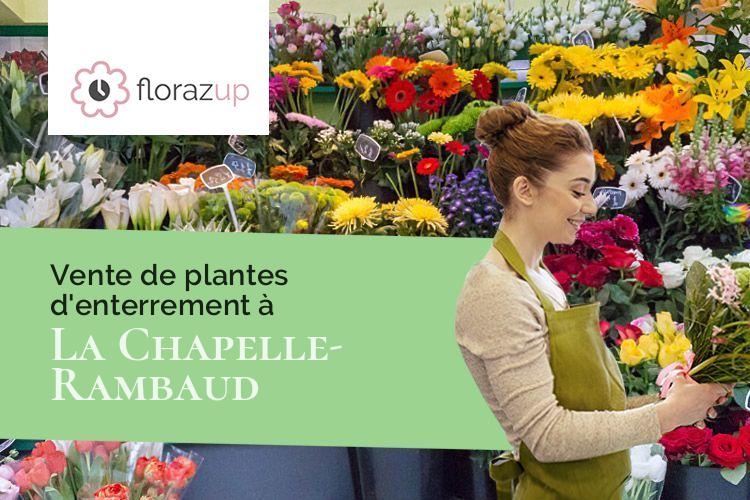 coupes de fleurs pour des obsèques à La Chapelle-Rambaud (Haute-Savoie/74800)