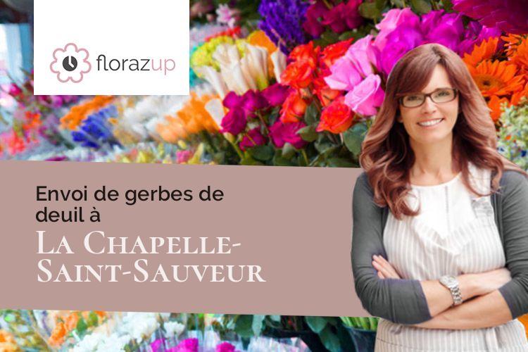 gerbes de fleurs pour un enterrement à La Chapelle-Saint-Sauveur (Loire-Atlantique/44370)
