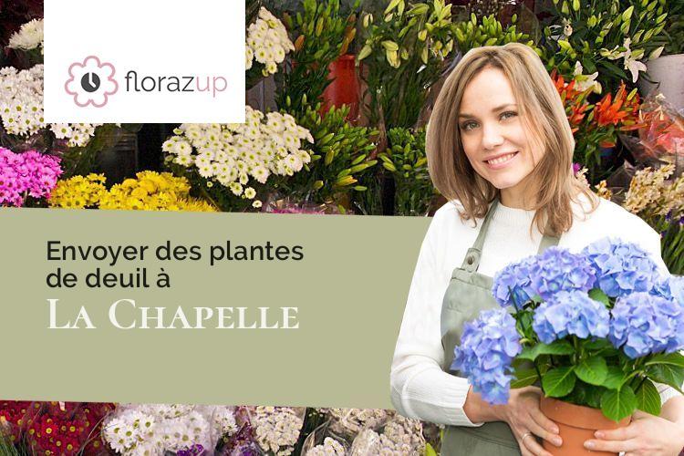 créations de fleurs pour un enterrement à La Chapelle (Savoie/73660)