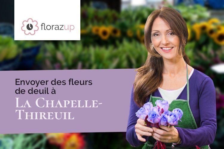 créations florales pour un enterrement à La Chapelle-Thireuil (Deux-Sèvres/79160)