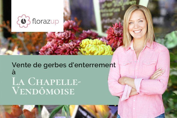 coeurs de fleurs pour une crémation à La Chapelle-Vendômoise (Loir-et-Cher/41330)