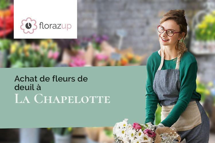 créations florales pour des funérailles à La Chapelotte (Cher/18250)